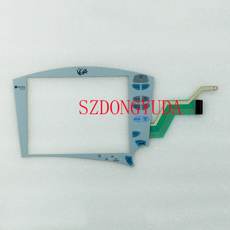 

New Original A+ 10.4 Inch For Vela AVEA Carefusion Breathing Machine LCD Display Membrane Keyboard Switch Touch Screen Glass