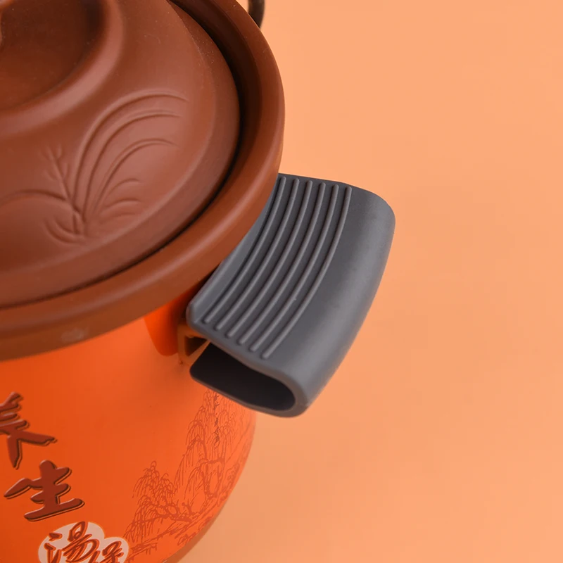 Pot Handle Grip Pad Silicone Environmentally Friendly Material Heat Insulation Non-Slip