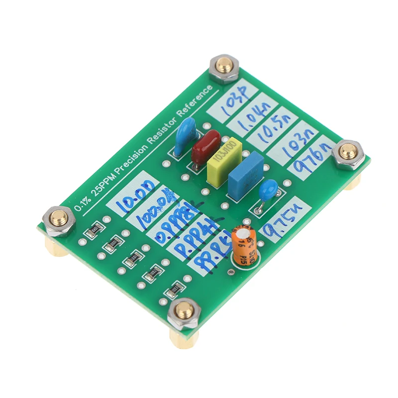 1Pc Precision Resistance Reference Resistor Capacitor Board Used With AD584 LM399 To Calibrate And Calibrate Multimeters