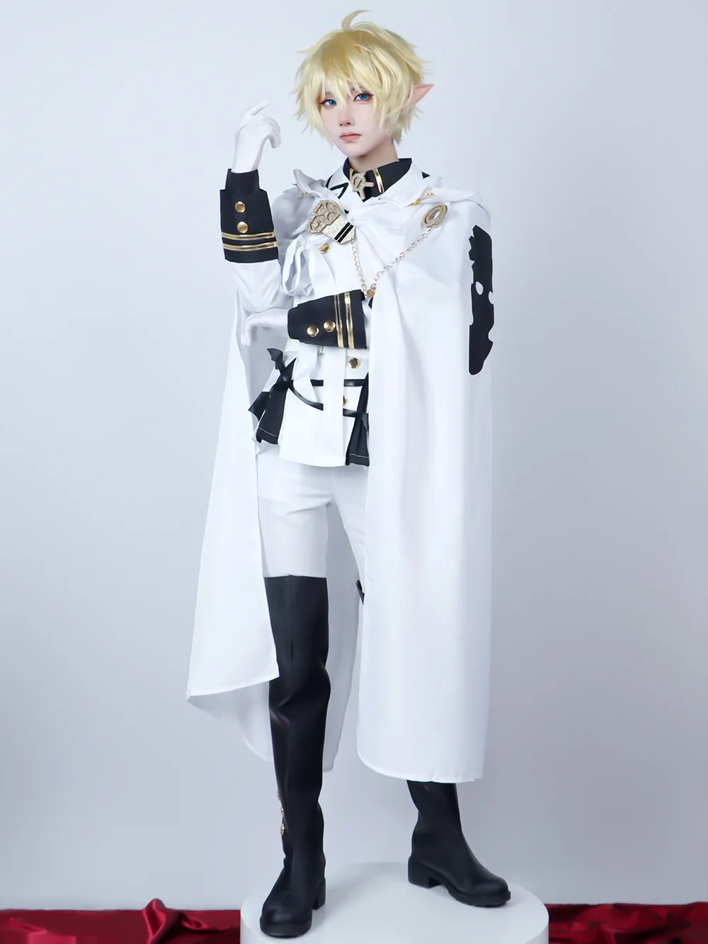 Seraph of the End Yuichiro Hyakuya Imperial Army Uniform Cosplay Costume