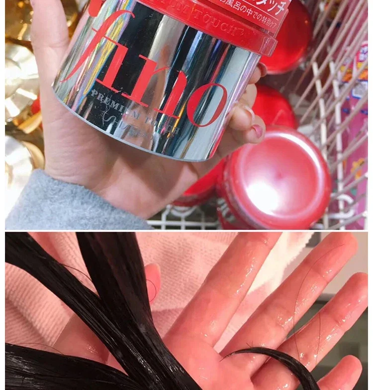 Japanese Fino Hair Mask Fino Moisturizing Beauty Liquid Hair Mask Repair Damaged Deep Nourishment Improves Frizz 230g