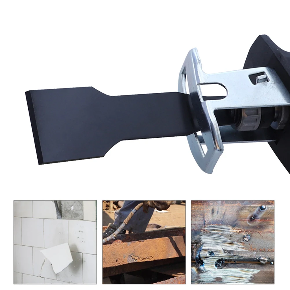 

Length 140mm HCS Reciprocating Saw Blade Saber Shovel Electric Cleaning Shovel Removal Tile Ground Mud Cleaning Wall Putty Tools