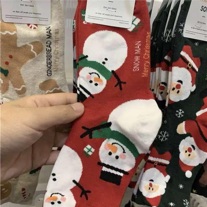 Christmas Cartoon Printed Socks 2