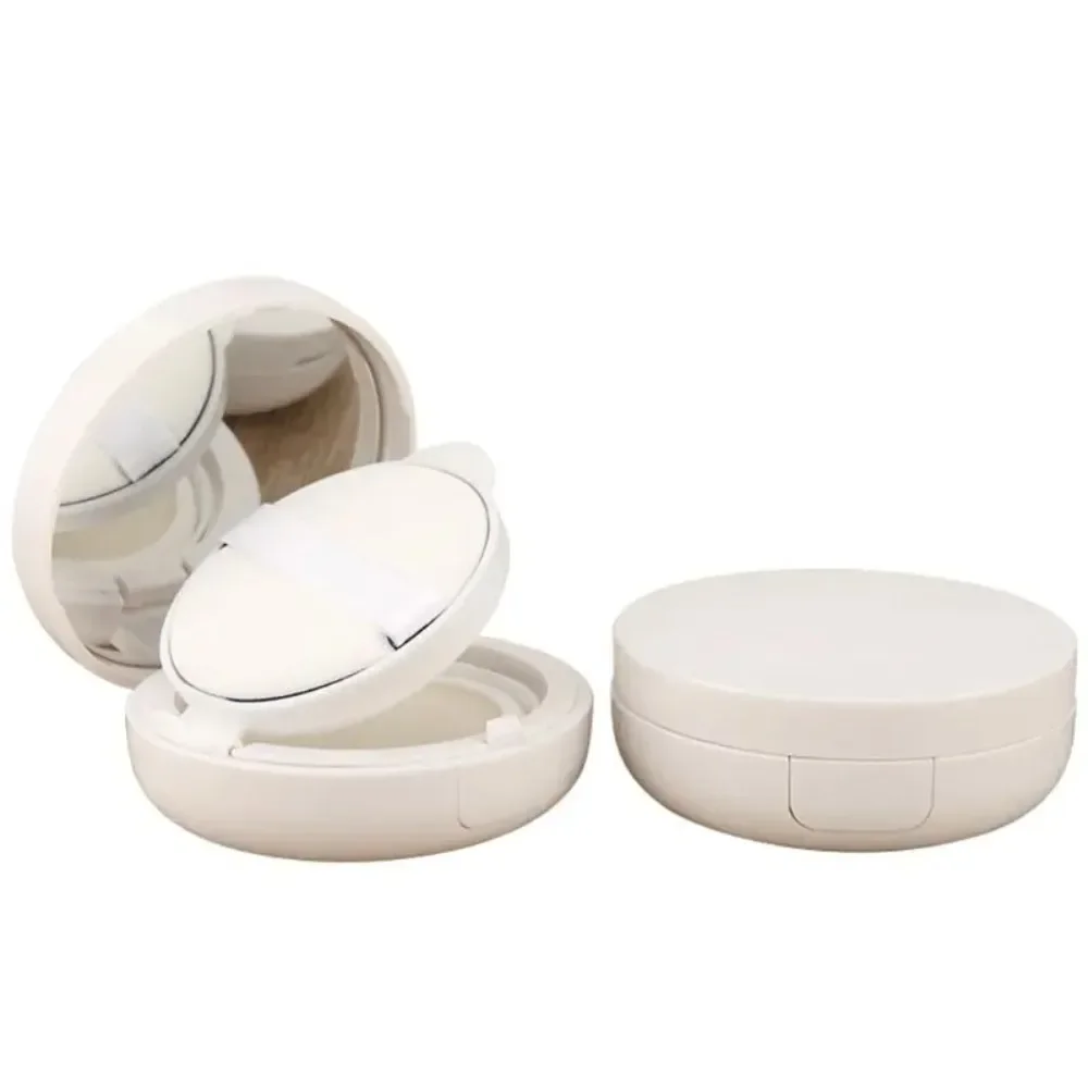 Cosmetic Makeup Case 15g/0.5oz Empty Air Cushion Puff Box Portable Cosmetic Makeup Case Container Powder Sponge Mirror BB Cream Foundation