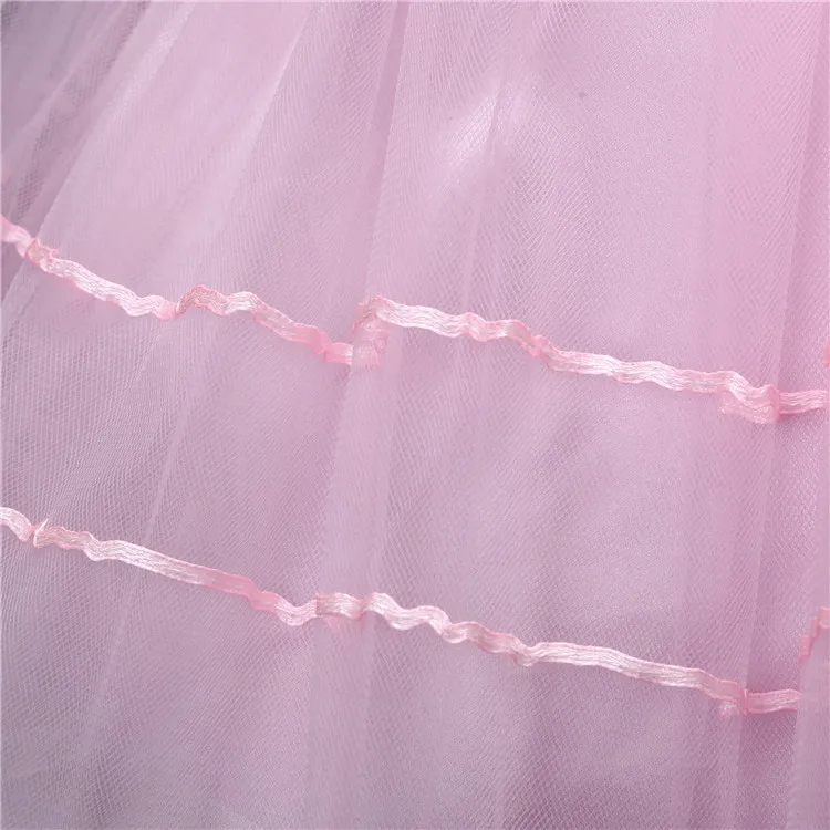 1-9Y الاطفال الأميرة نمط الفتيات فستان شبكة تنورة منتفخ الأطفال سترة دون أكمام حفل زفاف زهرة فتاة الزي أنيقة