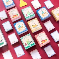 Kawaii Sanrio Kuromi Melody Hangyodon Memo Pad Cute Kitty Stationery Label Notepad Planner Sticker Post School Supplies 2
