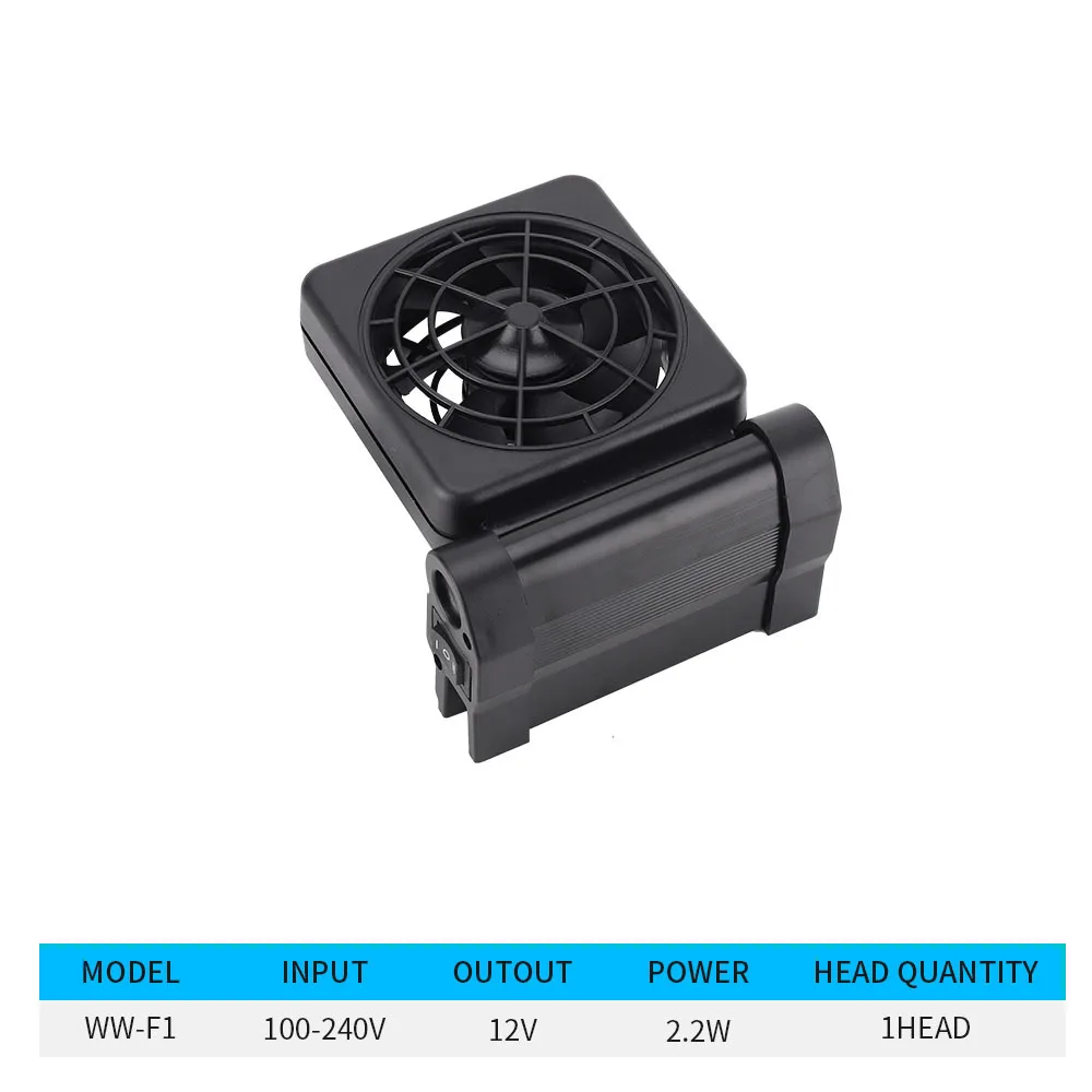 Adjustable Cooling Fan Fish Tank Heat Dissipation Cooling Fan Aquarium Farming Grass Tank Shrimp Tank