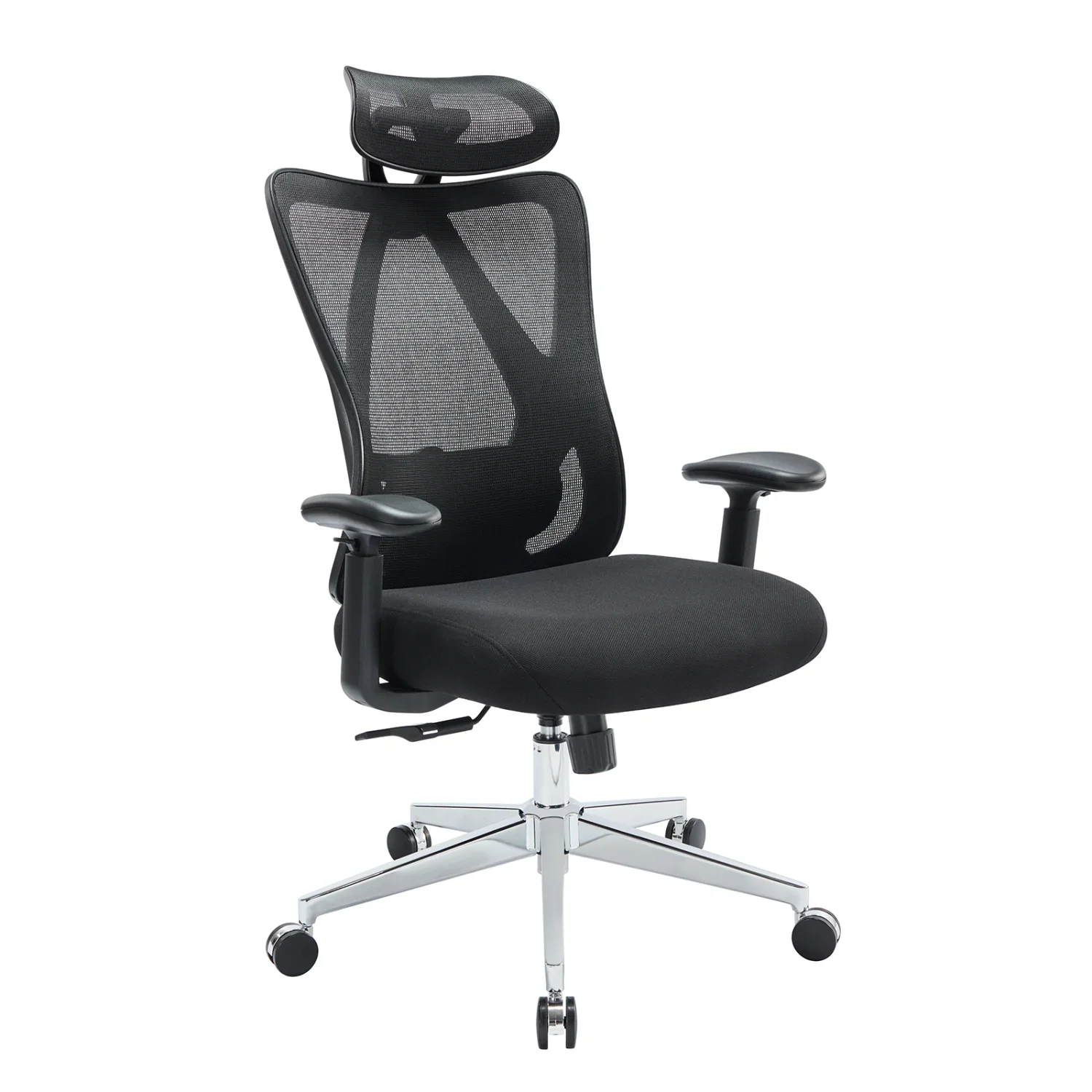 

Sweetcrispy High Back Ergonomic Adjustable Headrest and Waistrest Mesh Office Chair - Comfortable, Supportive, and Stylish Optio