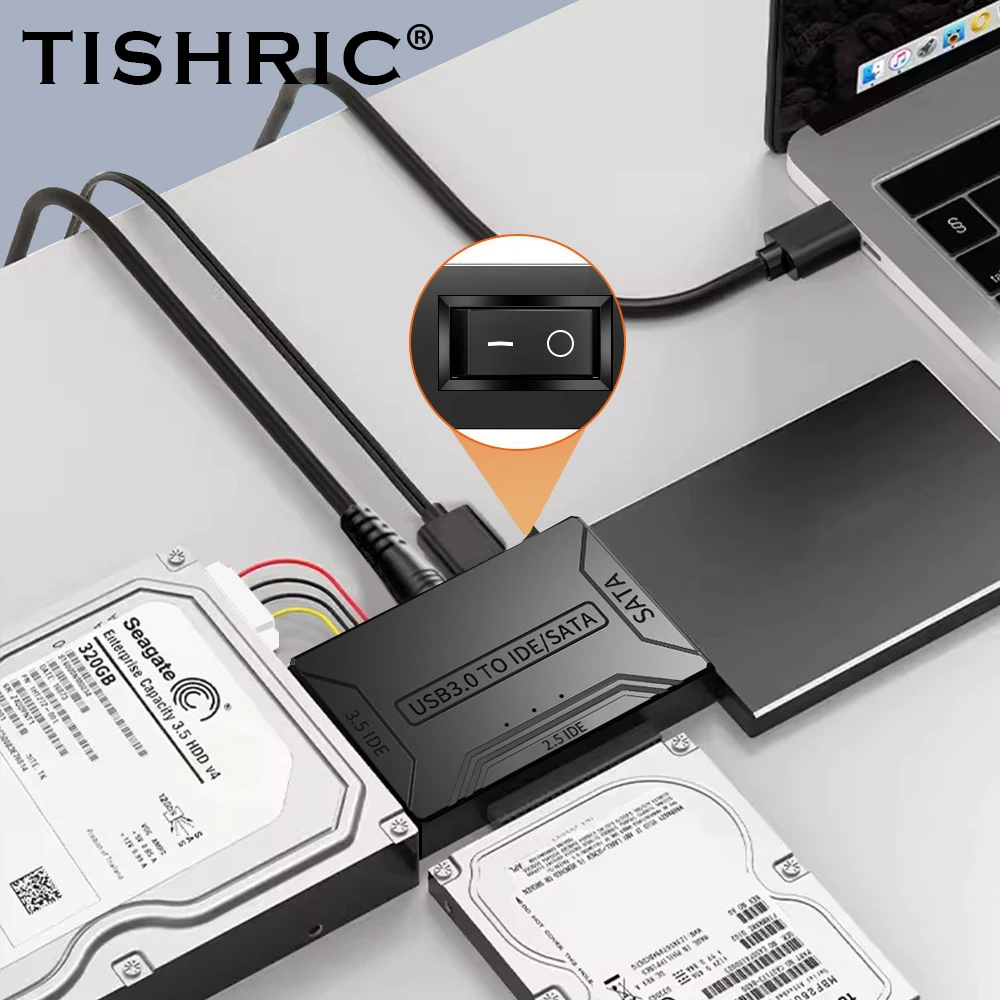 

Кабель-преобразователь SATA IDE-USB 3,0 для внешнего SSD HDD CD DVD диска CD-RW 3 в 1 IDE SATA адаптер для ПК ноутбука
