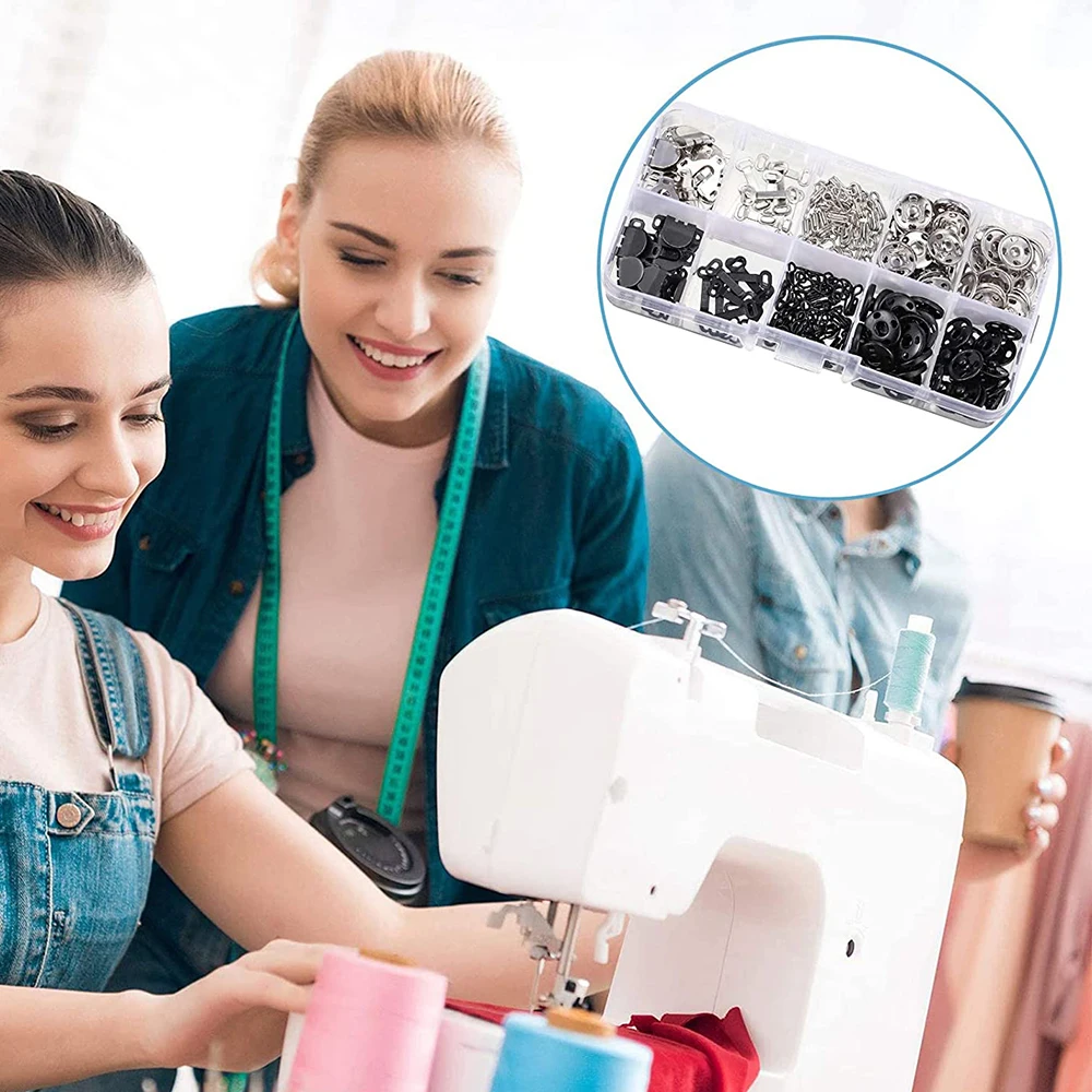 100 Ganci E Occhielli In Rame Per Cucito | 15 Mm (n. 2) | Chiusure Per Reggiseno, Gonne, Pantaloni E Abiti | Accessori Fai Da Te Argento