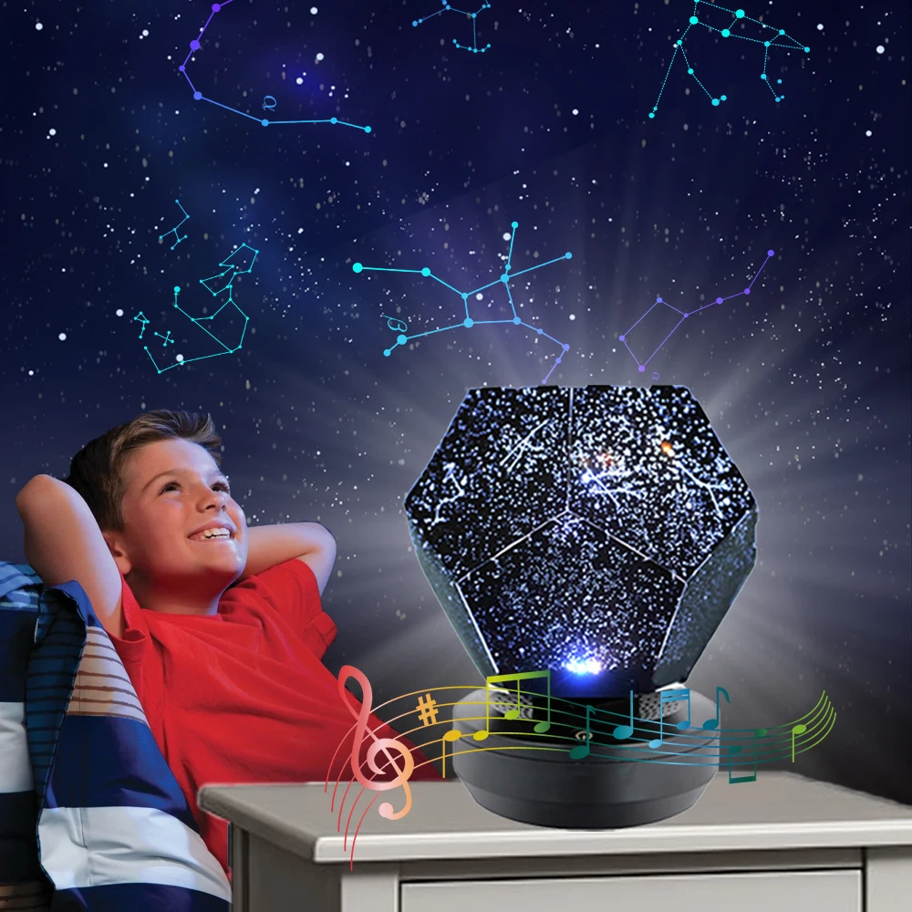 Galaxy Star Projector Starry Sky Children's Night Light