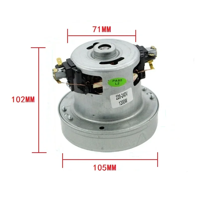 

220V 1200W Vacuum Cleaner Motor 105mm Diameter Large Power for Philips FC8088 FC8089 FC8082 FC8083 FC8085 FC8086 Vacuum Cleaner