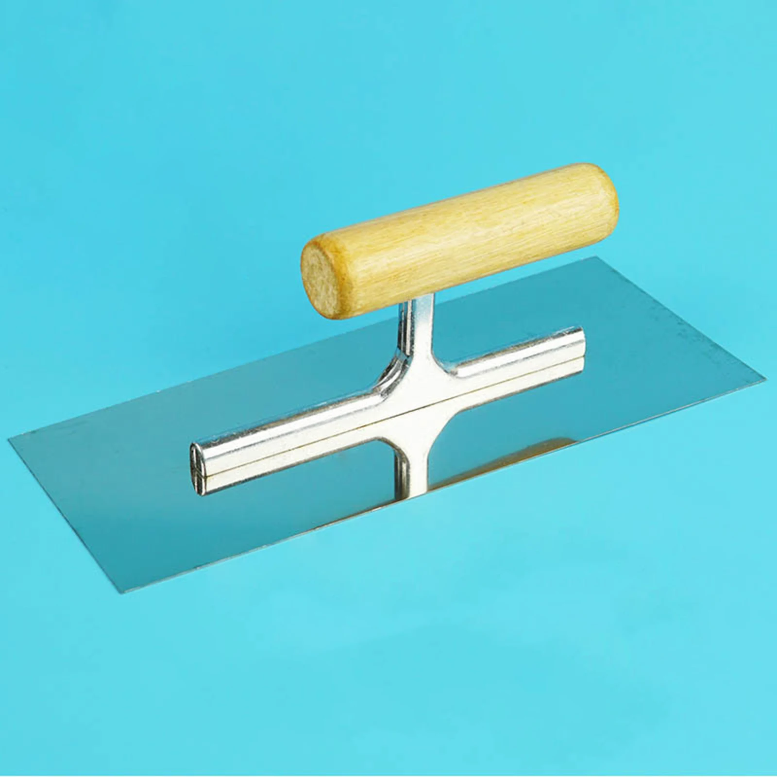 Stainless Steel Plastering Trowel Plaster Finishing Trowel Plaster Tool Hand Tool for Smooth Concrete Finishing