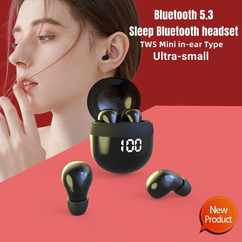 

TWS-наушники SK18 компактные с поддержкой Bluetooth и функцией шумоподавления