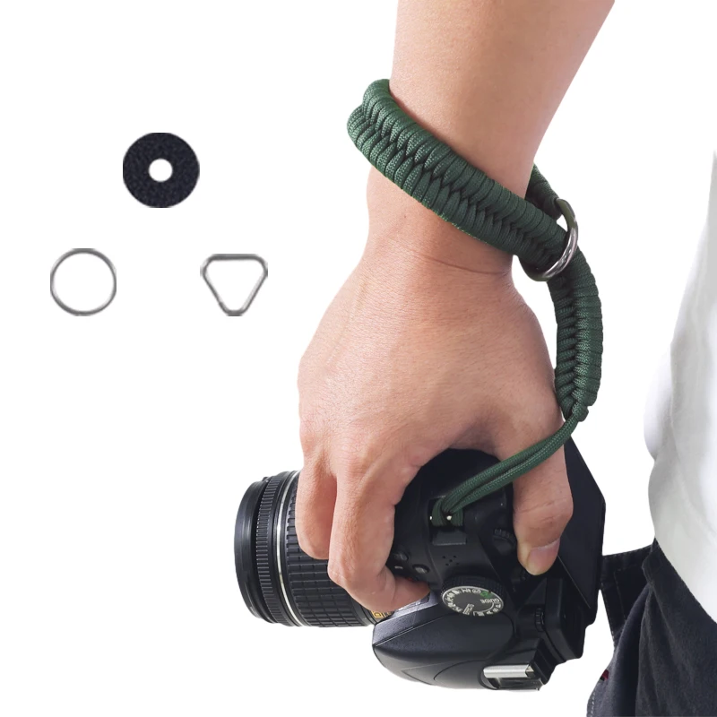 Cinghia Da Polso In Paracord 550 Per Fotocamere - Compatibile Con Canon, Sony, Nikon E Altri - Foto 14