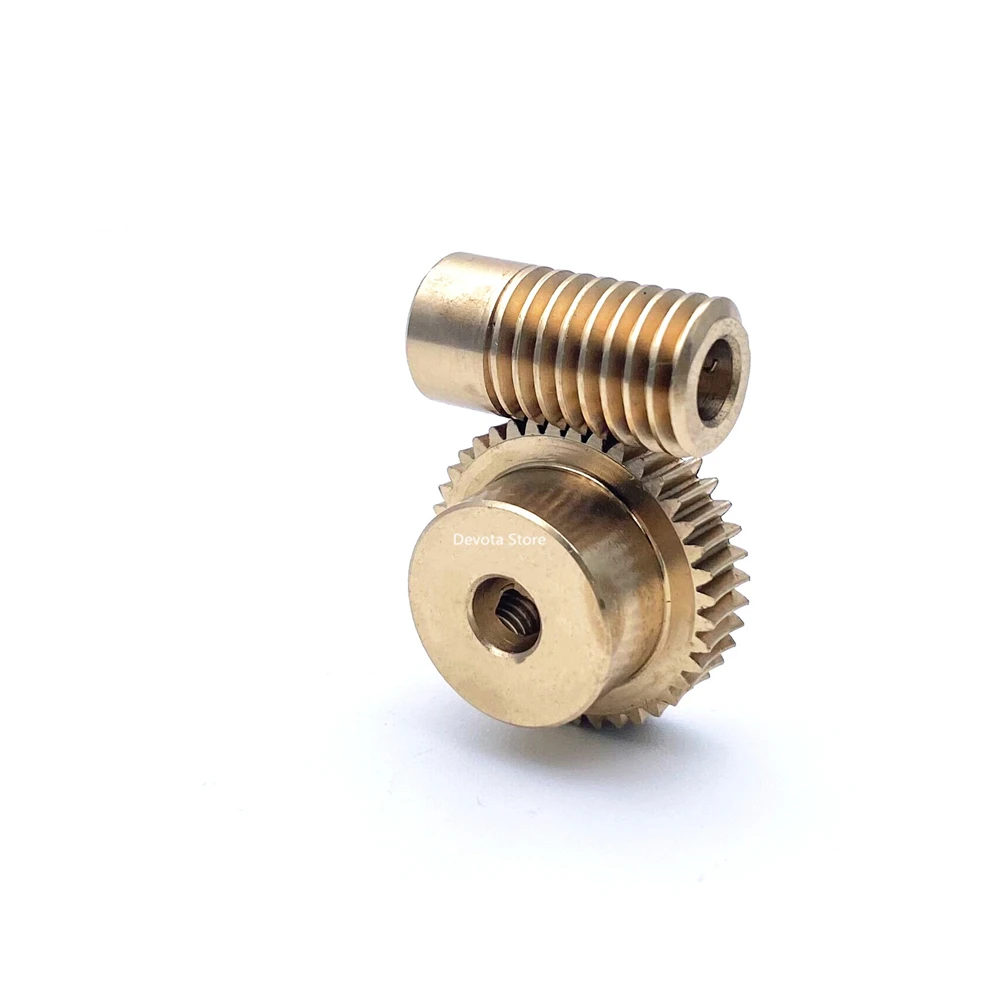 Copper Worm reducer turbine 1:60 0.5M 20T 30T 40T 50T 60T 065/151 4/5/6mm Bore diameter motor gear,transmission gear,electric bike gear