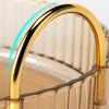 360 Degree Rotating Cosmetic Storage Rack Detachable Perfume Holder Rack Light Luxury Versatile for Dressing Table Washing Table 5