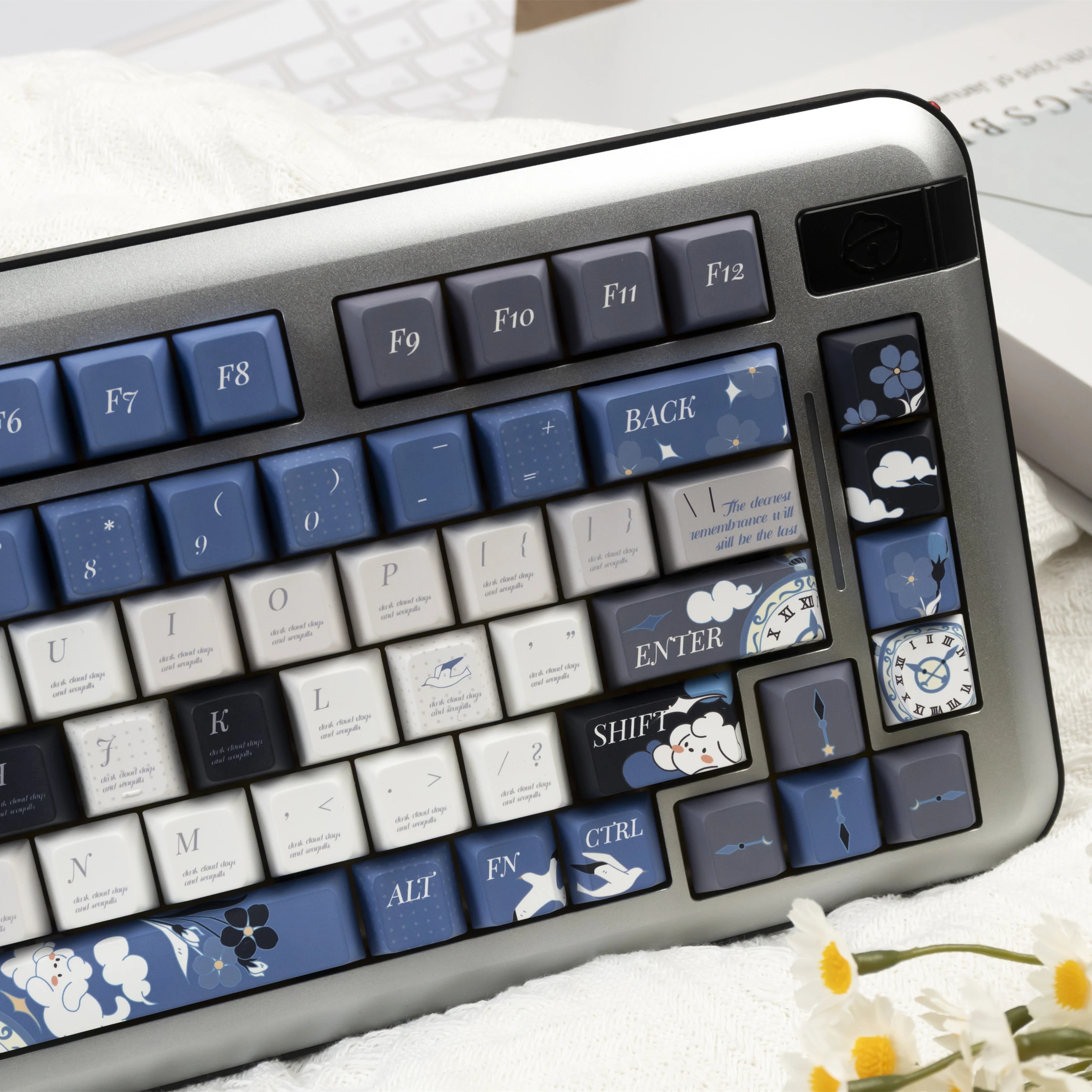 JCM Keycaps 체리 프로파일 PBT 염료 서브 키 캡 Seagull 기계식 게임용 키보드 RT 키보드 Wooting HI75