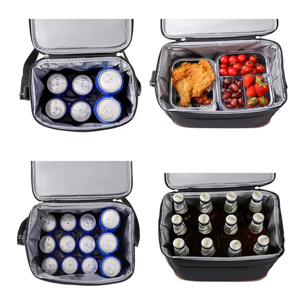 Thermal Insulated Cooler Bag Capacity Insulated Bento Bag Versatile Thermal Picnic Office for Home Outdoor Work for Food lunch bag bento bag cooler bag