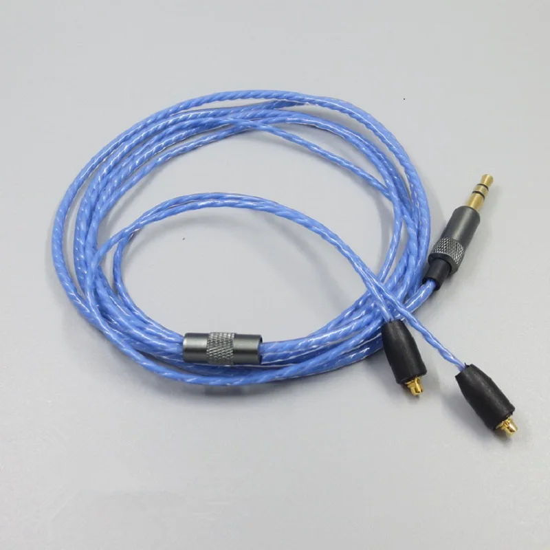 Cavo audio di ricambio per Shure MMCX SE215 SE425 SE535 SE846 UE900 per cuffie Westone Nero Blu Rosso 23 AugT1  44