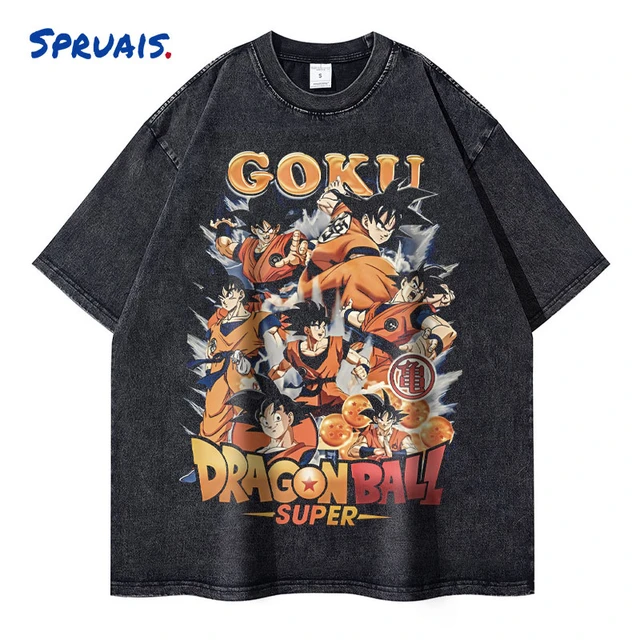 Anime Meninos Dragon-ball Z Imprimir T-shirt Harajuku Manga Curta Dos  Desenhos Animados Gráfico 3d Goku T-shirt para Crianças Hip Hop Unisex  Roupas - AliExpress