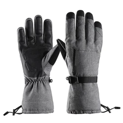 Waterproof Ski Gloves Touch Screen Cycling Bike Gloves Riding Windproof Outdoor Motorcycle Winter Warm Bicycle Gloves NEW