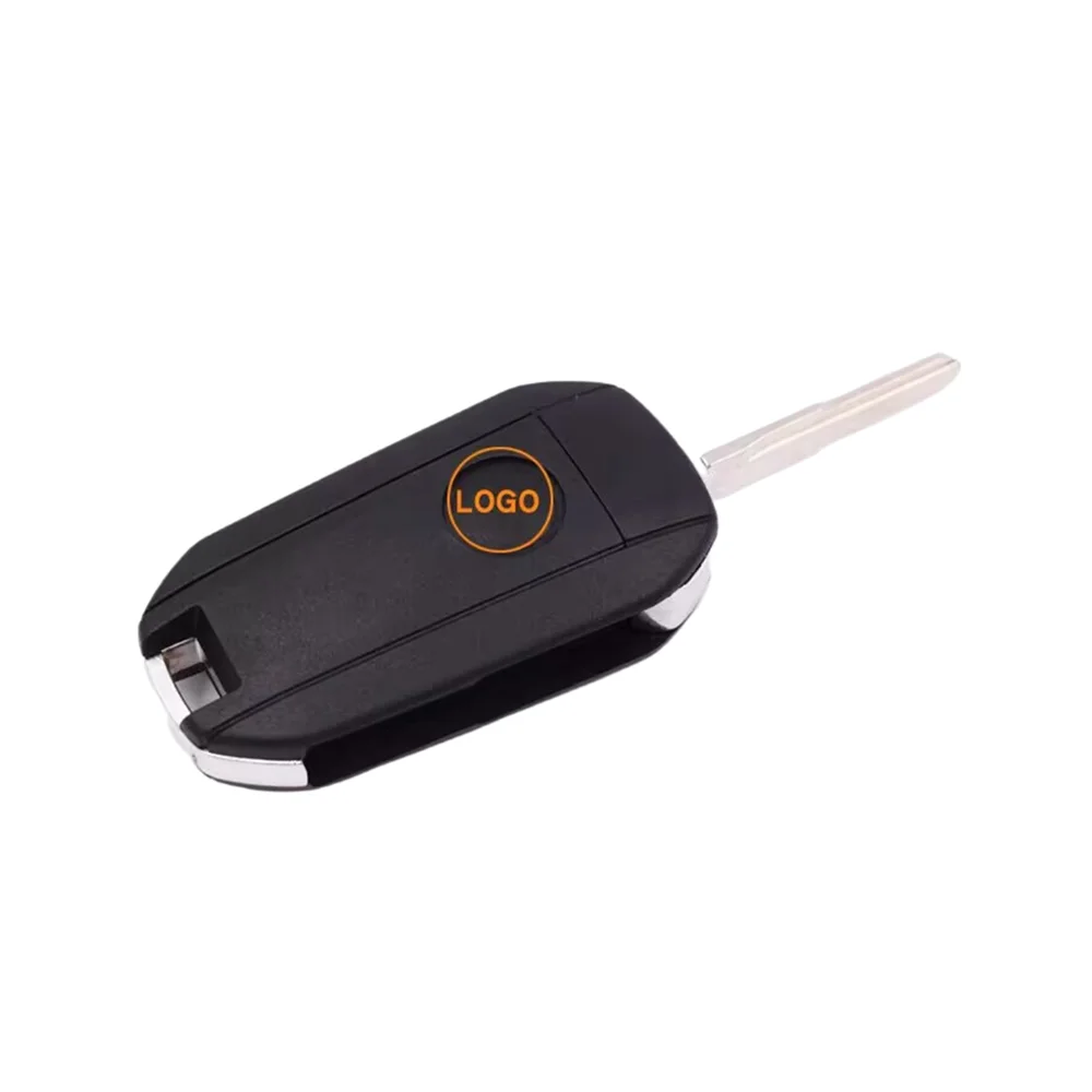 Modified 2 buttons remote key shell casing for BAIC E130 E150 EV160 EV200 Saab Senova D20 original remote key case
