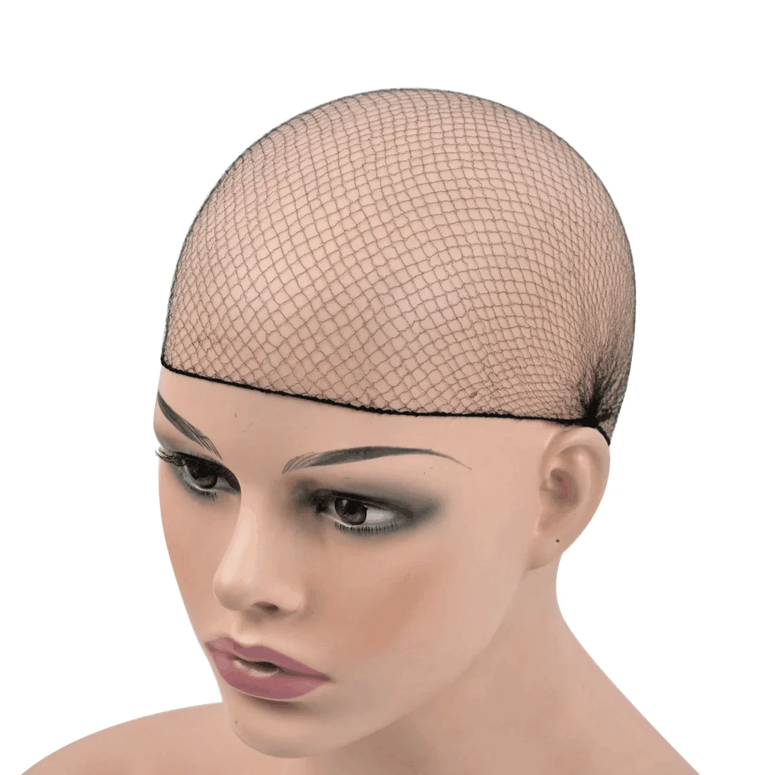 40 Pcs U Shaped Hair Pins with 50 Pcs Hair Nets Invisible Elastic Mesh for Women Buns