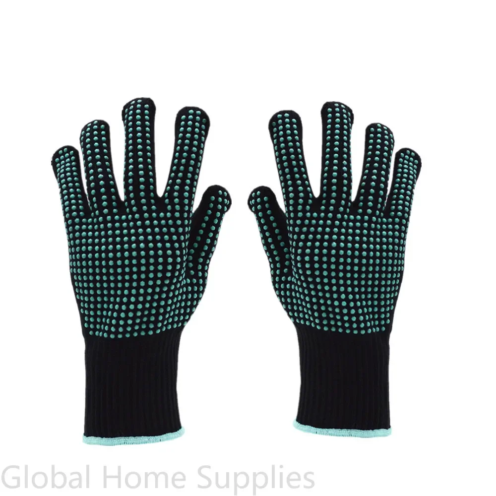 Kitchen Gloves Barbecue Anti-scald Heat Resistant BBQ Oven Fireproof Anti-slip Baking Cooking
