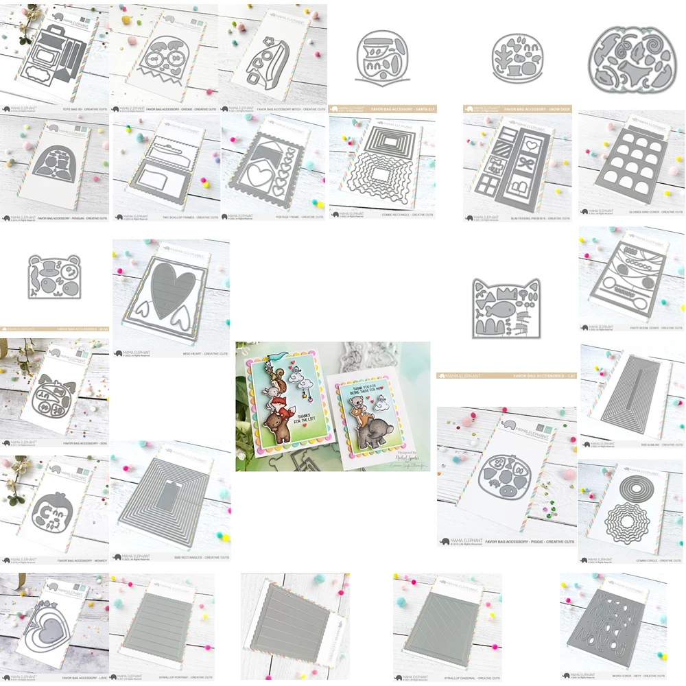 

Metal Cutting Dies Scrapbook Diary Decoration Stencil Embossing Template DIY Greeting Card Handmade 2023