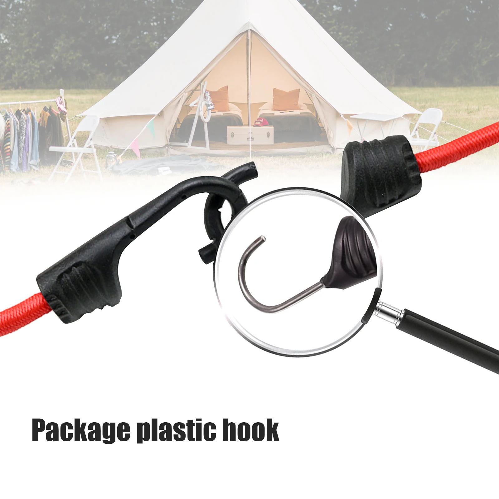 Bungee Cords Buckle Tie-Down Cargo Straps Hook Loop Fastener Ratchet Belt Luggage Holder Car Motorcycle Bike Camping Bags cargo straps cargo tie down strap tie down straps lashing strap bungee straps