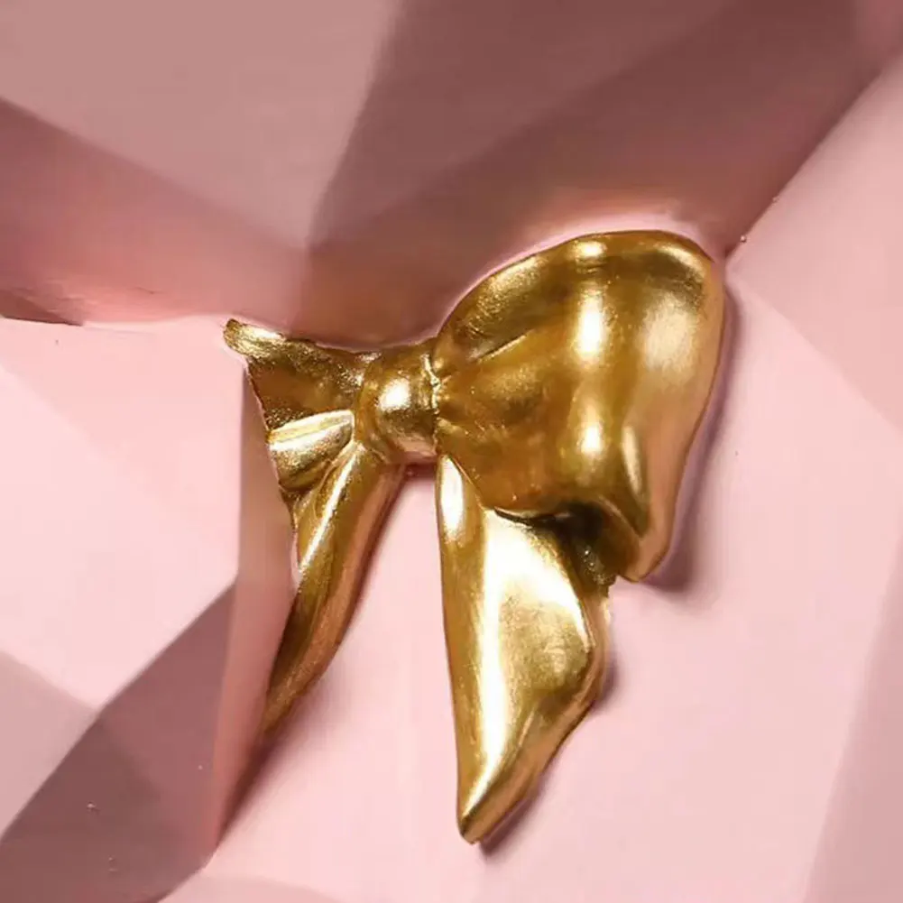 Resin Geometric Bear Storage Tray Lovely Nordic Bear Sculptures Keys Jewelry Lipstick Holder Home Table Statue Decorations