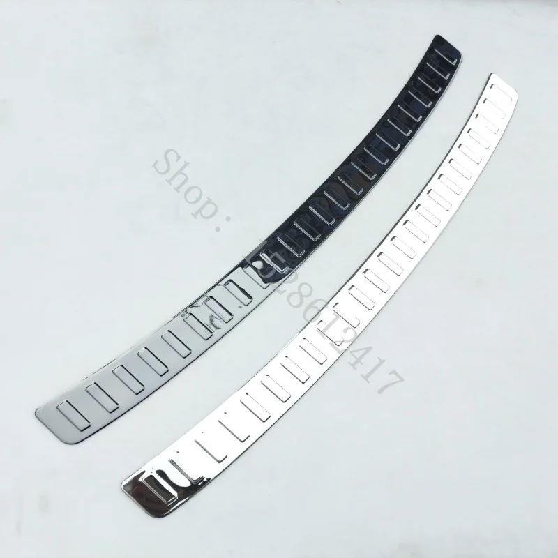 Rear Door Bumper Protector Sill Plate Guard Trim – Car Accessory