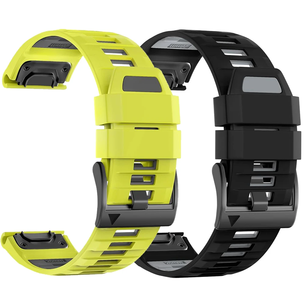 Silicone QuickFit Release Watch Band Strap | 22-26MM Bracelet