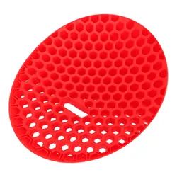 Multipurpose Car Wash Bucket Insert with Dirt Guard for Efficient Sediment Separation (Red)