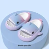Christmas Luminous Shark Slippers Women Halloween Indoor Home Non-slip Sandals Men Cool Creative Slides Couple Gift Flip Flops 6