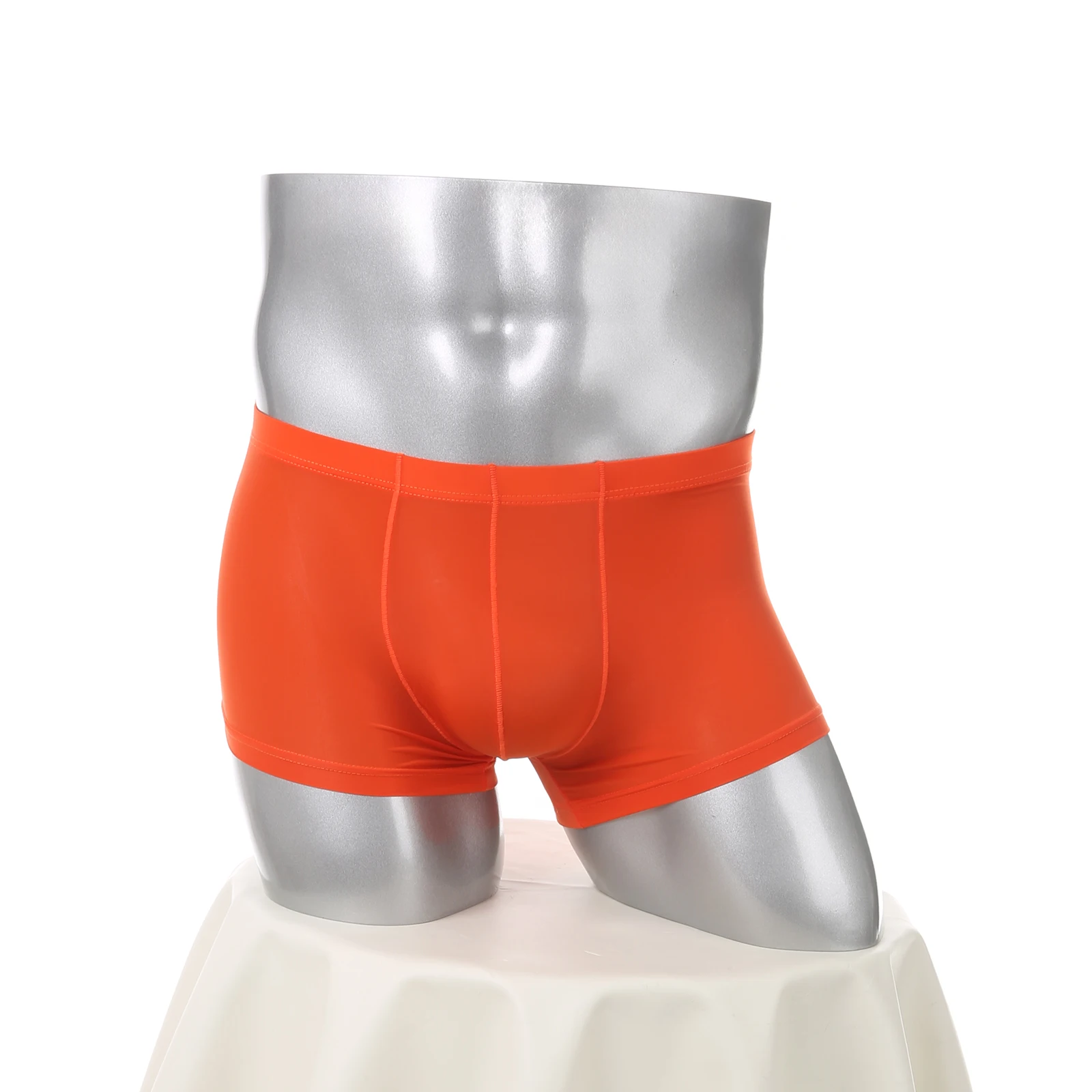Sexy Herren-Unterwäsche Eisseide Mini-Boxershorts Transparente Ultradünne Slips Durchsichtige Unterhosen für Männer Cuecas – Detail 16