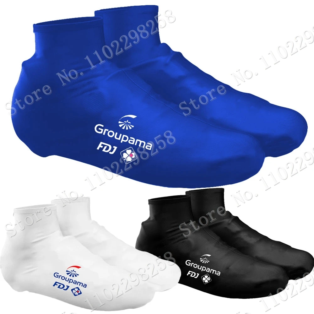 Bicycle Shoe Covers Cycling Shoe Covers FDJ Team Road Bike Shoes Cover MTB Jerseys Dust-proof Non-slip Outdoor Bicycle Overshoes