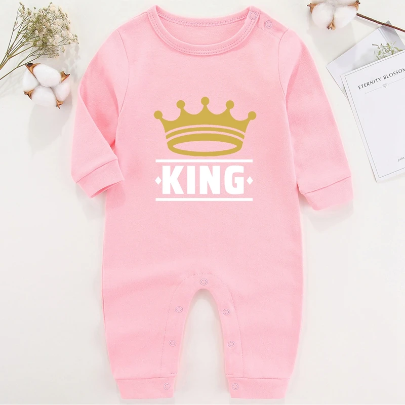 Winter Baby Boy Clothes Newborn Girl Outfit Kids Costume Daddy's Princess Baby Rompers One Piece Jumpsuit for Kids cheap baby bodysuits	 Baby Rompers