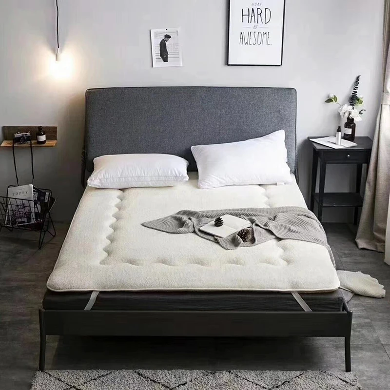 Xpnit Cama Extra Para Perro, Colchón Grueso, Cojín De Felpa, Para Perro, Tamaño Grande, Mediano Y Pequeño, Lavable (M, Gris