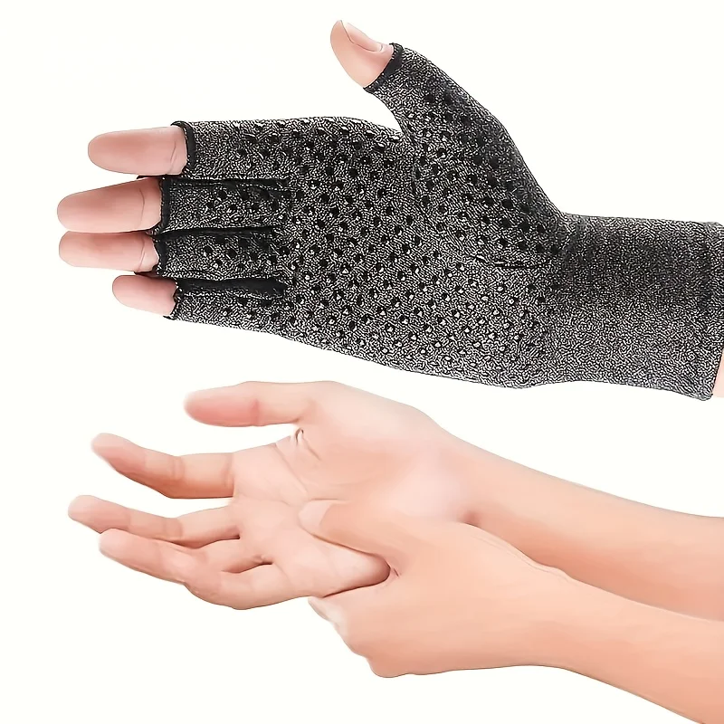 Compression Arthritis Gloves Cotton Joint Pain Relief Wrist Support Hand Brace Women Men Therapy Wristband Compression Gloves