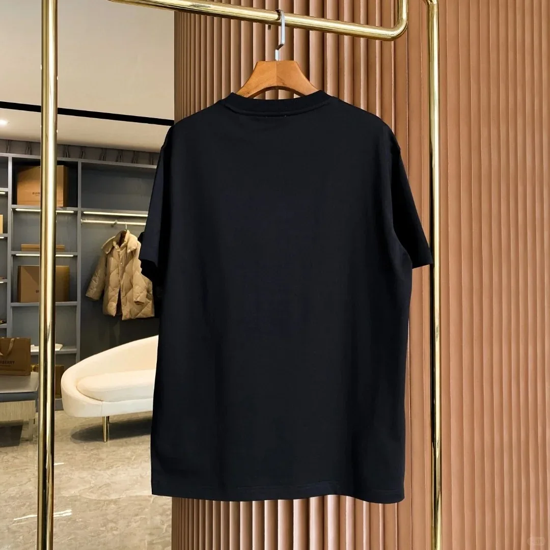 2024 New In Luxury Brand Design High Quality Men And Women Summer Tshirt Cotton Stitch T-shirt Tops Short Sleeve Tee Clothing