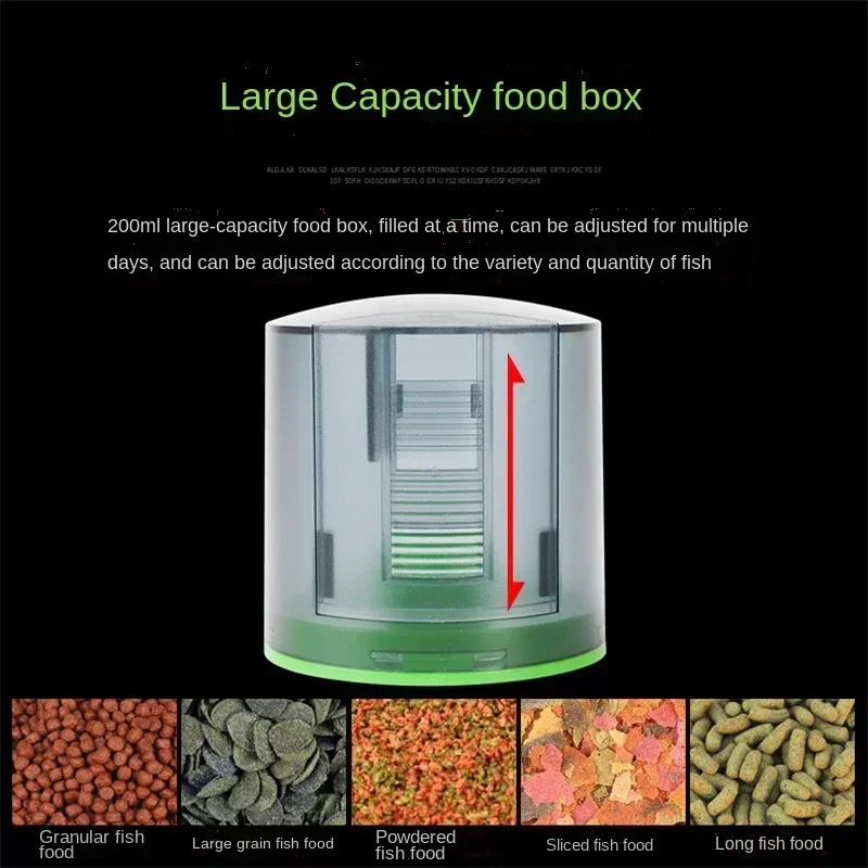 

Fish Intelligent Capacity Feeder Goldfish Automatic Tank Large Timing Aquarium