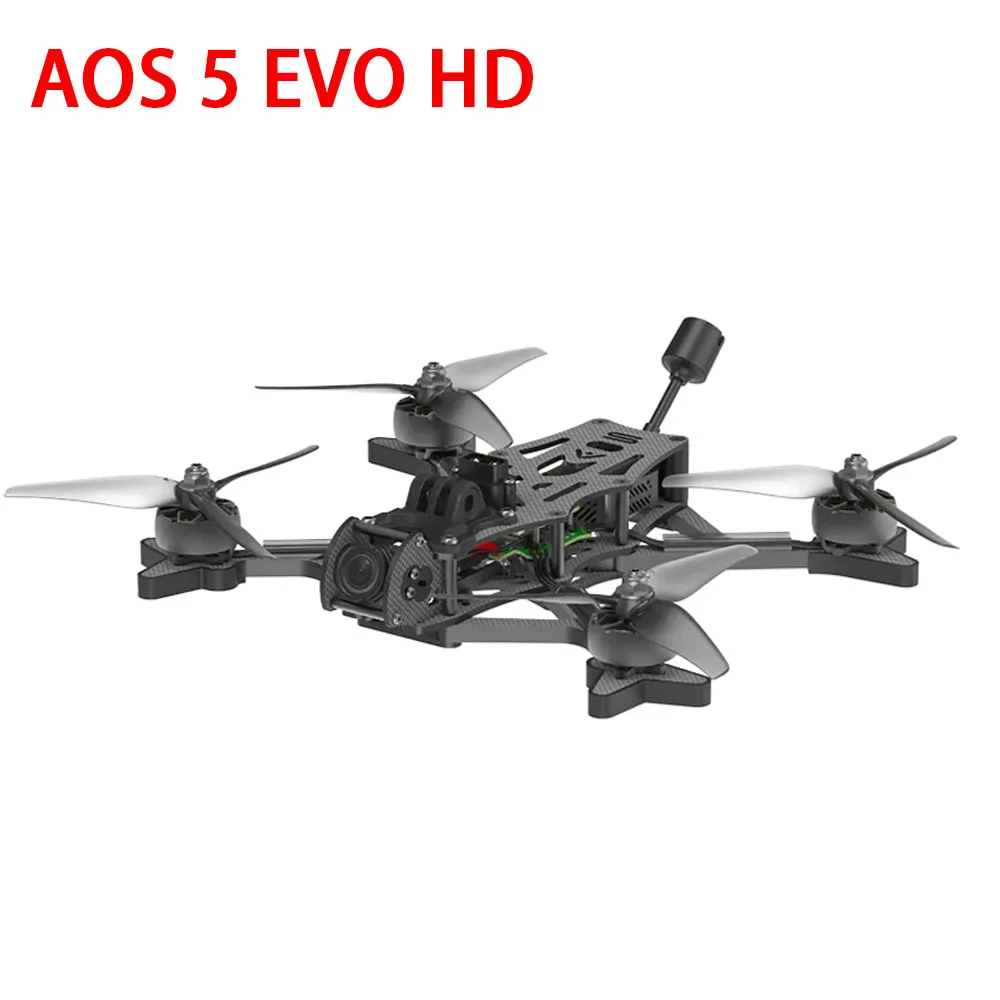 Iflight Aos 5 Evo V2.0 6S Hd Fpv Drone Bnf Con O3 Air Unit Per Fpv