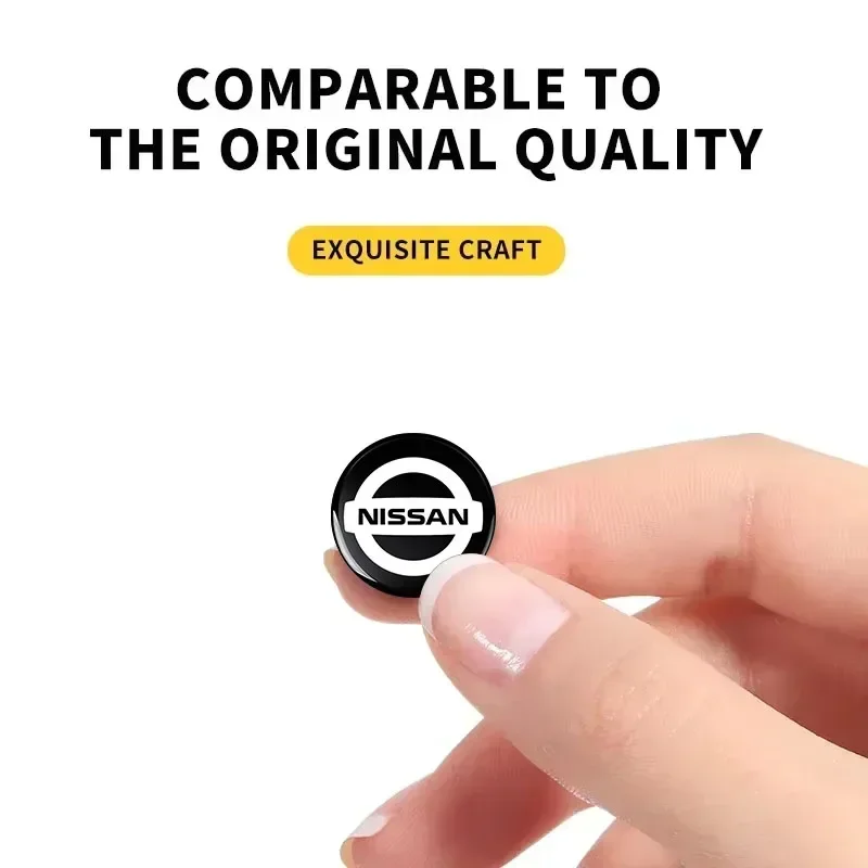 14mm 자동차 키 엠블럼 스티커 자동차 컨트롤 키 로고 자동차 액세서리 닛산 니스모 캐시카이 j11 j10 쥬크 엑스트레일 t32 티이다 리프용