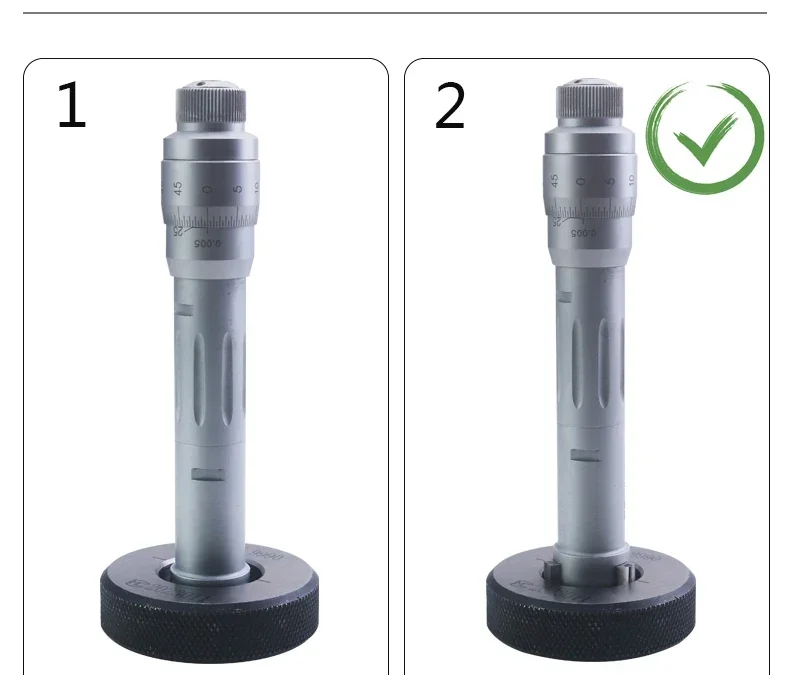 Description Picture 5 of itemThree-Claw Inner Diameter Micrometer Three-Point Internal Measurement Inner Diameter Micrometer Aperture High Precision 0.005mm