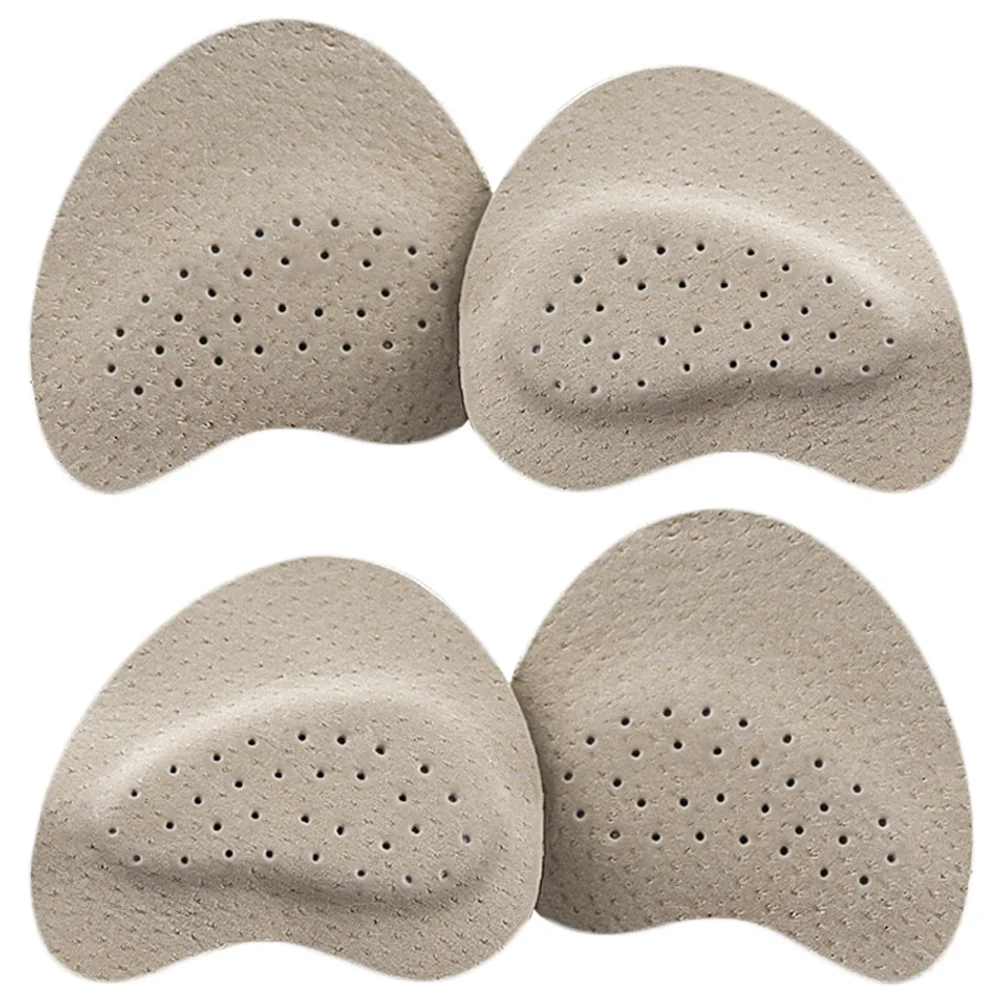 2 Pairs Shoe Inserts Forefoot Rest High-heel Sole Pads Grips Noise Reduction Front Non-slip Stickers Girl Child