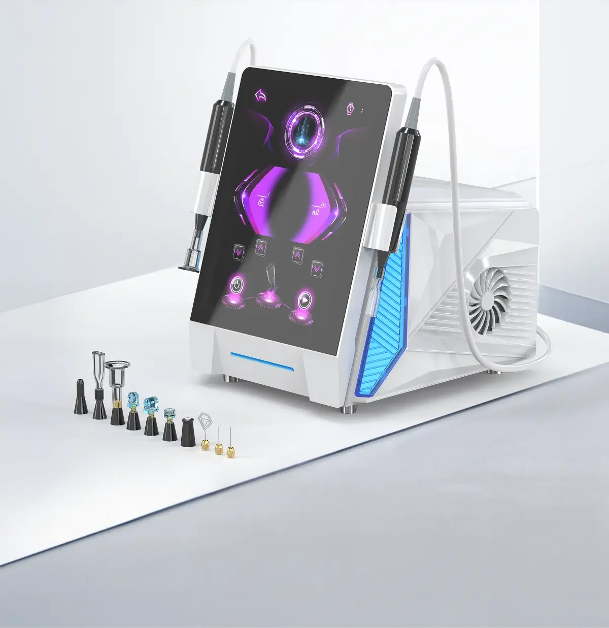 New Technology 10 In 1 Cold Plasma Fusion Plasma Increase Collagen Reduce Wrinkle Spot Lightening Anti-aging Ozone Jet Machine 6