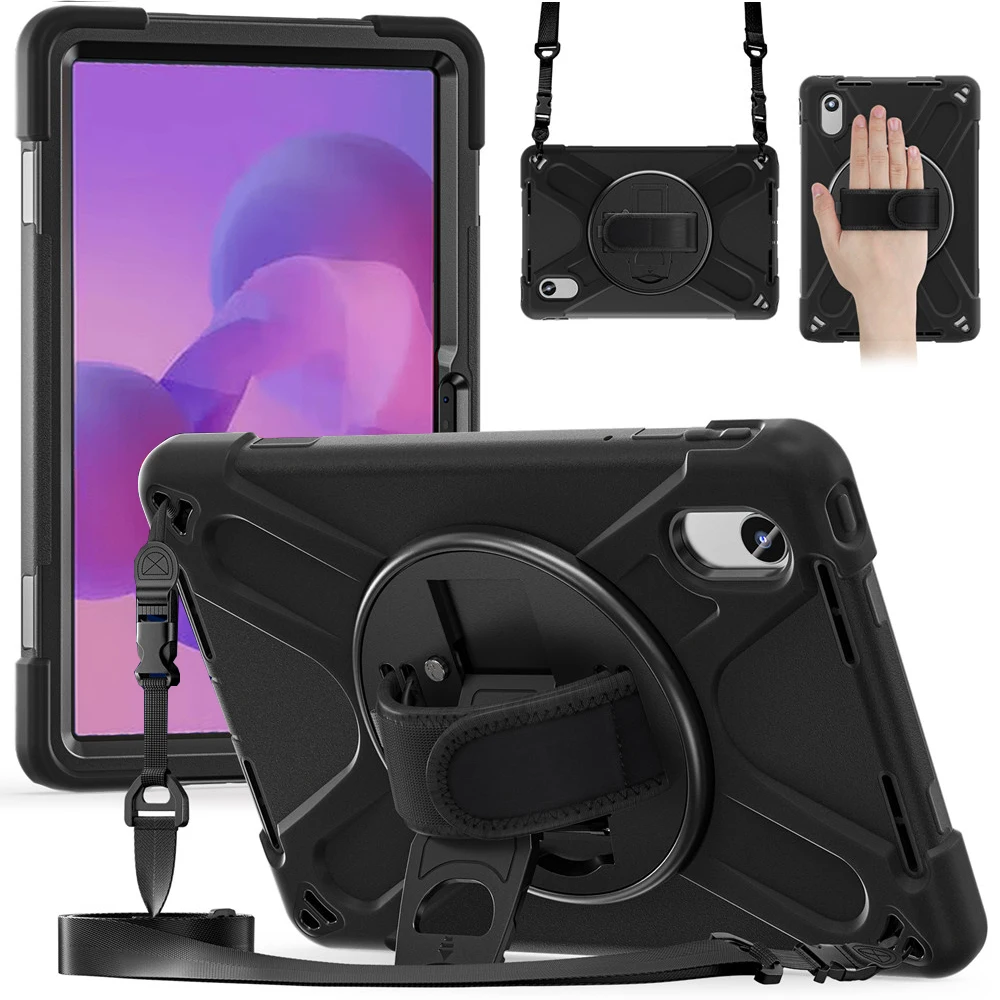 Enhanced 360° Rotating Rugged Tablet Stand Cover