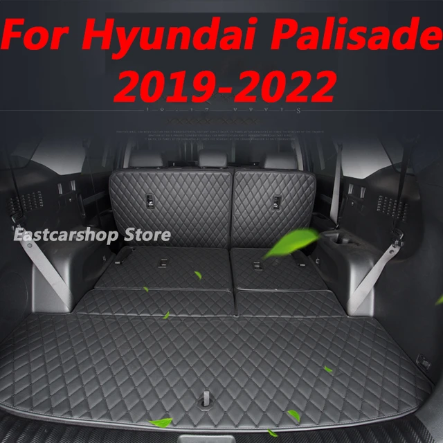 Für Hyundai Palisade 2020 2021 2022 Auto Kofferraum matte Boot Liner Tray  Auto Heck Kofferraum Lade matte Schutzhülle Zubehör - AliExpress
